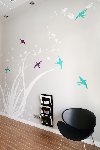 Sala de espera Fachada centro de belleza Donna Láser